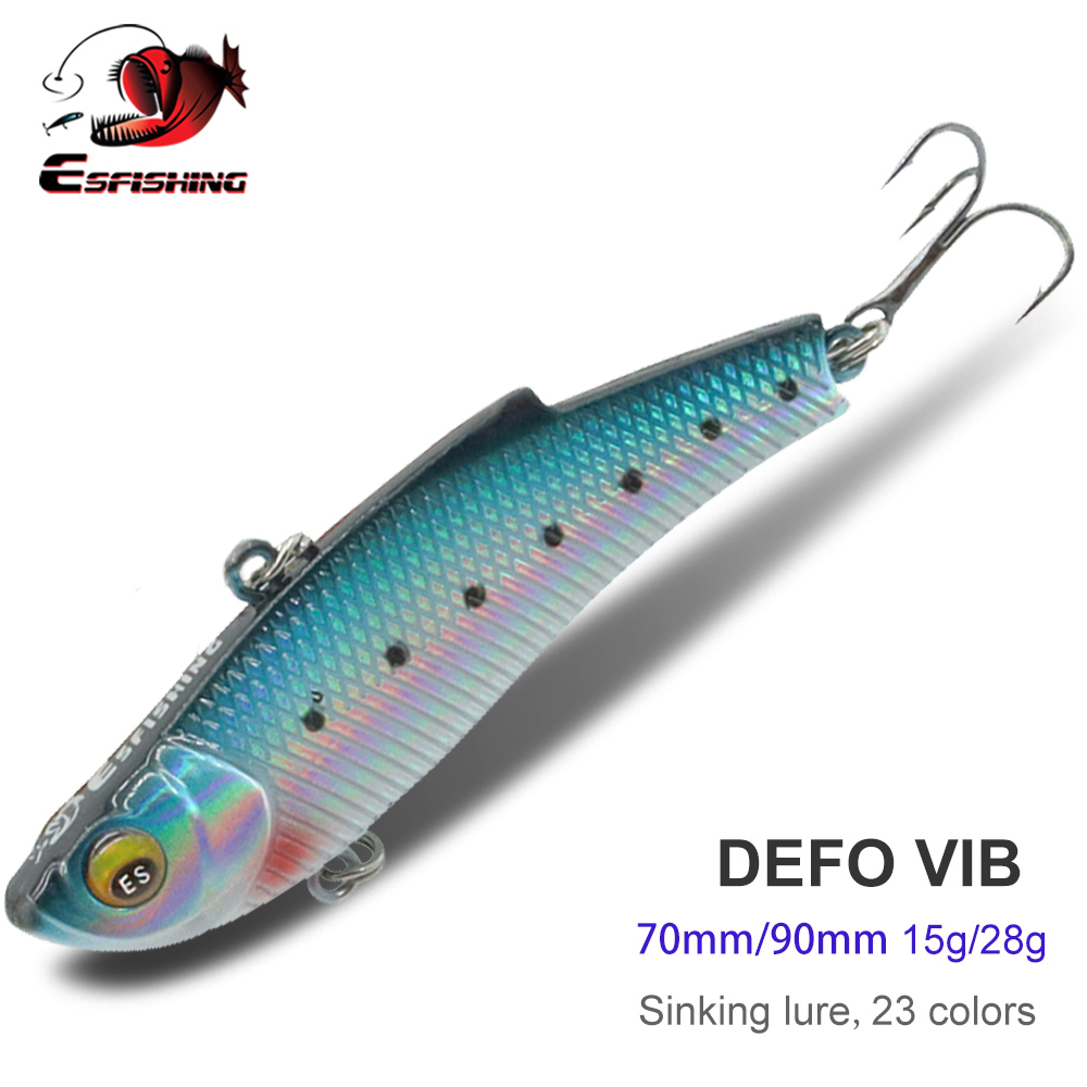 Fishing Equipment Ebay - Воблер-вибратор ESFISHING DEFO VIB 70мм 90мм,