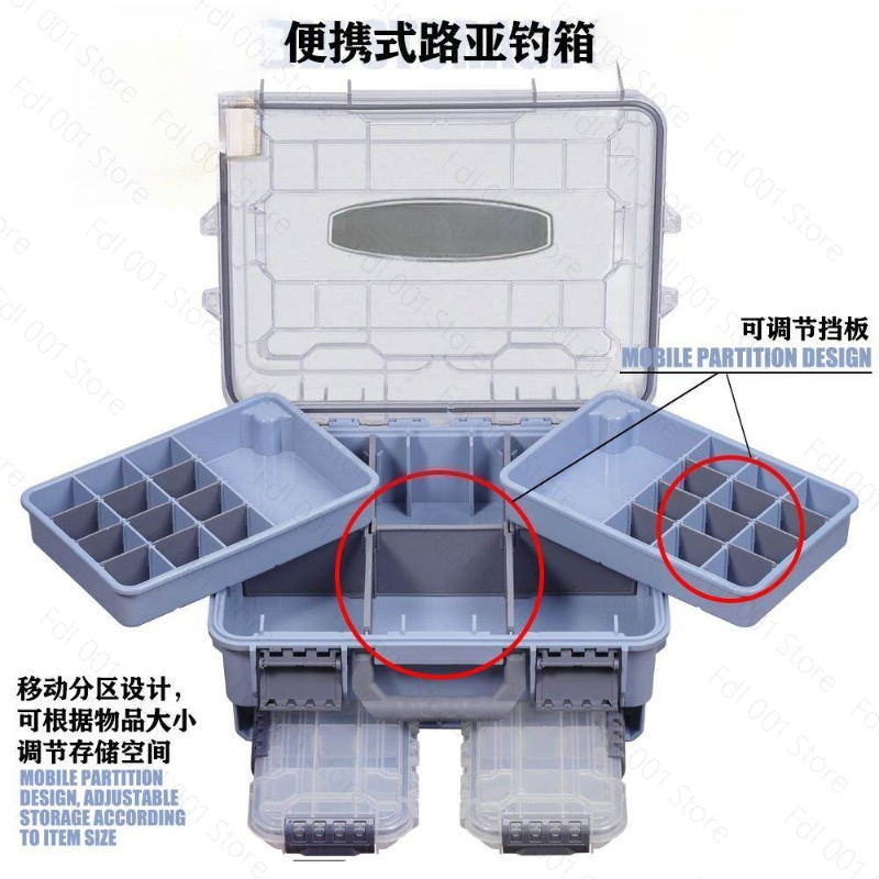 Tackle Box - Ящик для рыболовных снастей большой вместимости,