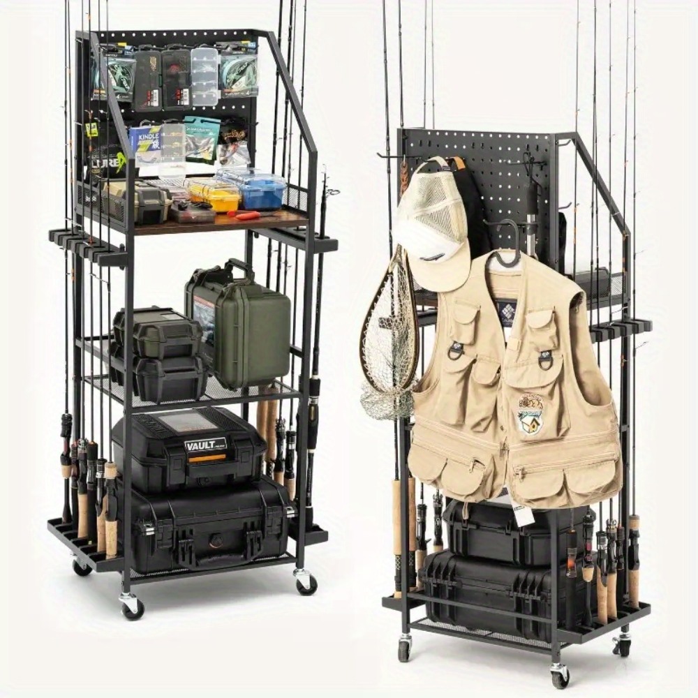 Tackle Box - Держатели для удочек в гараж, на