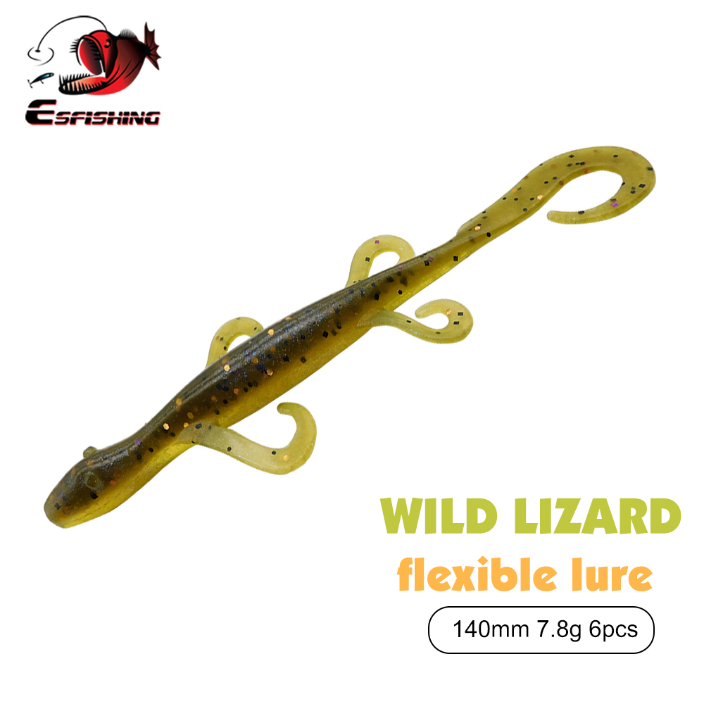 Fishing Equipment Ebay - Рыболовные приманки ESFISHING Wild Lizard 140