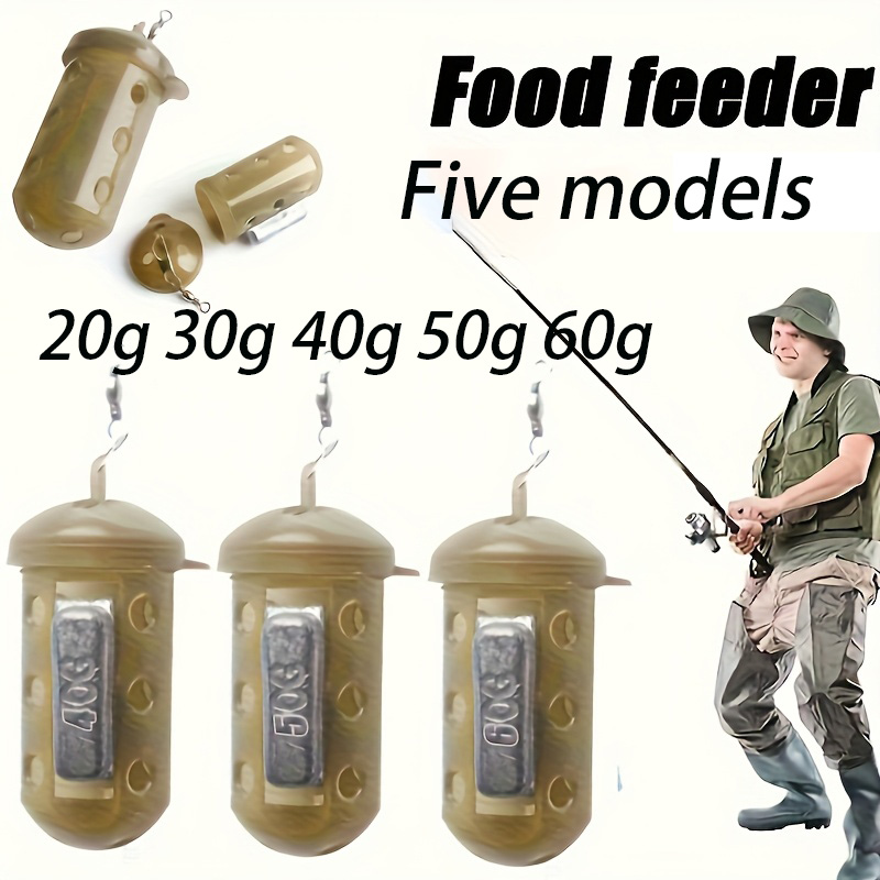 Цилиндрическая рыболовная корм – обзор и цена Fishing Equipment Ebay